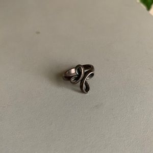 James Avery eternal ribbon cross ring